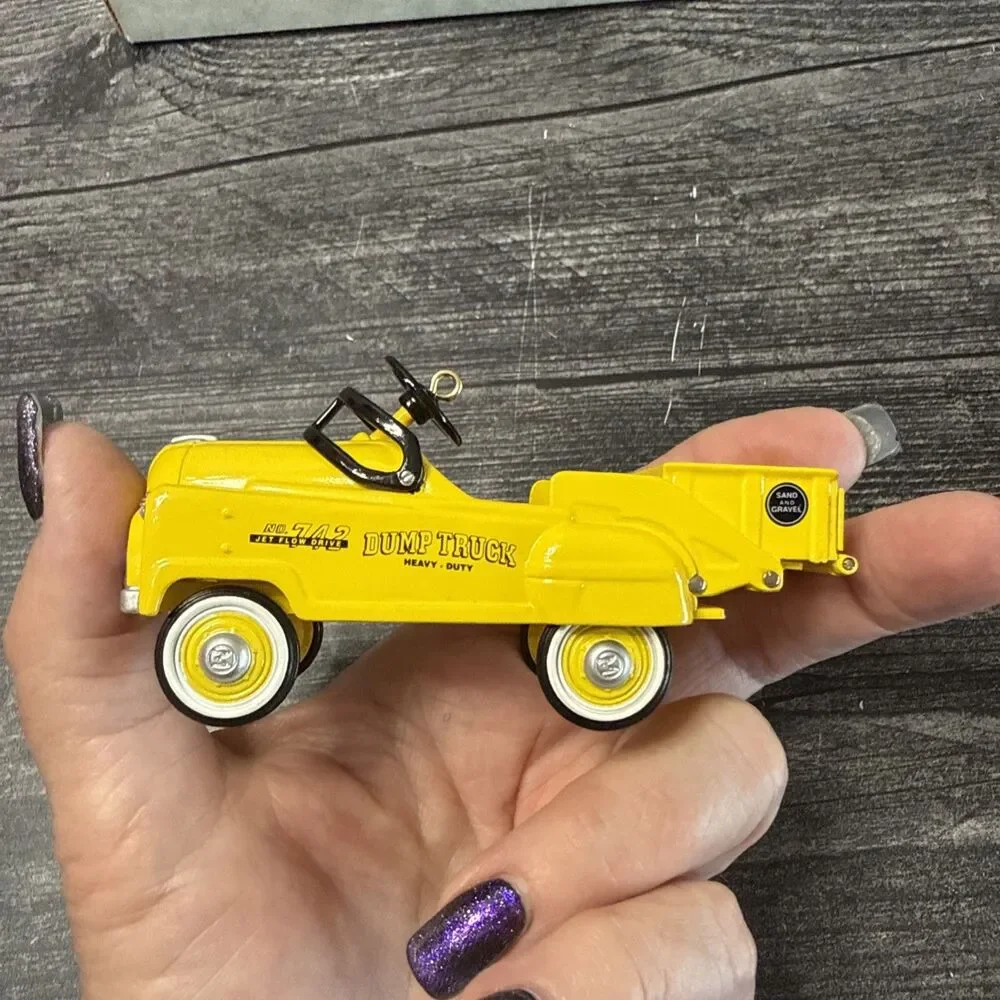 Hallmark Kiddie Car Classics Murray Dump Truck 1992 w/box And Matching Ornament